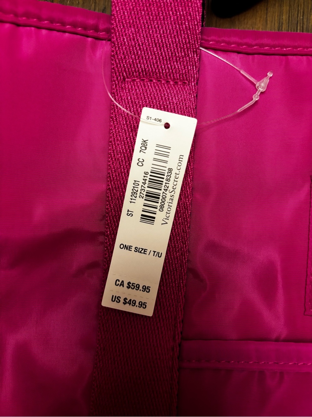 NWT Victoria’s Secret carryall tote bag - Picture 3 of 16
